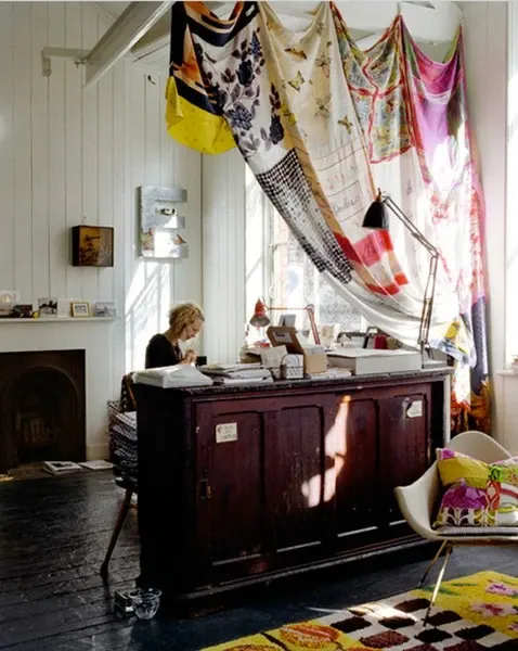 repurposed curtain