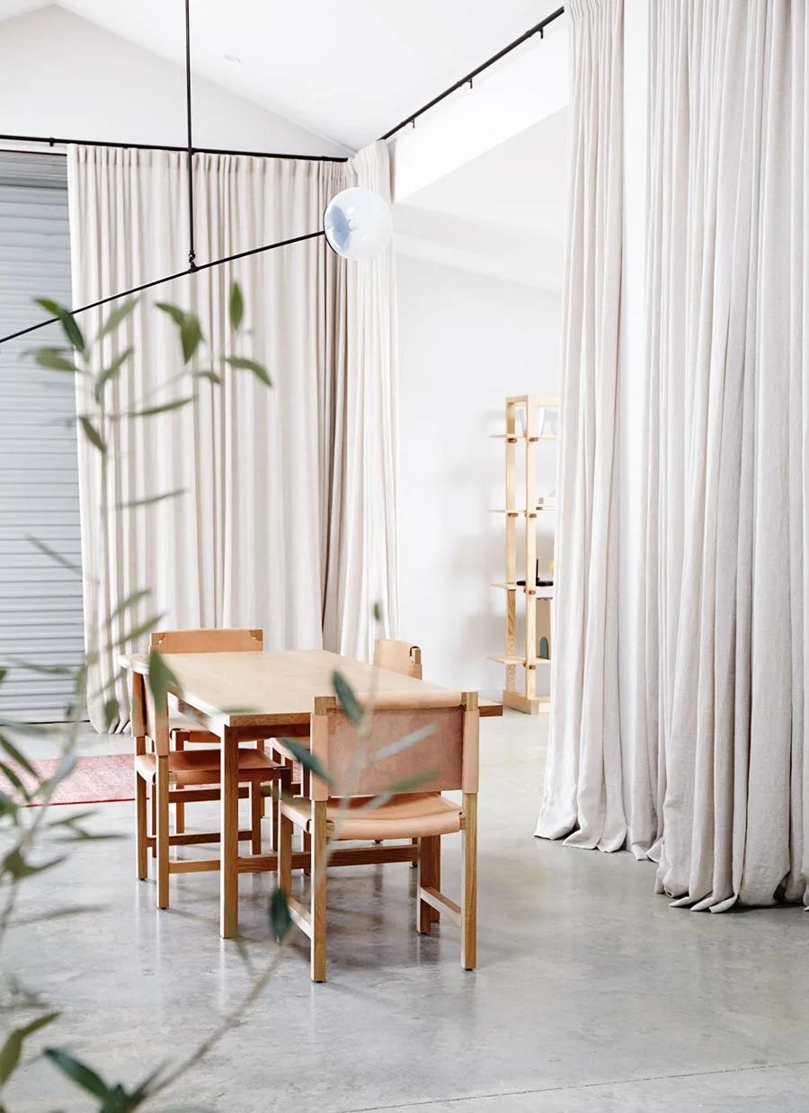 curtain divider for dining room