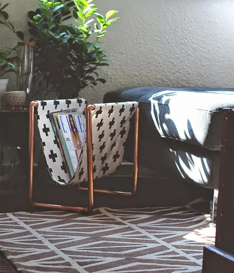 diy magazine holder
