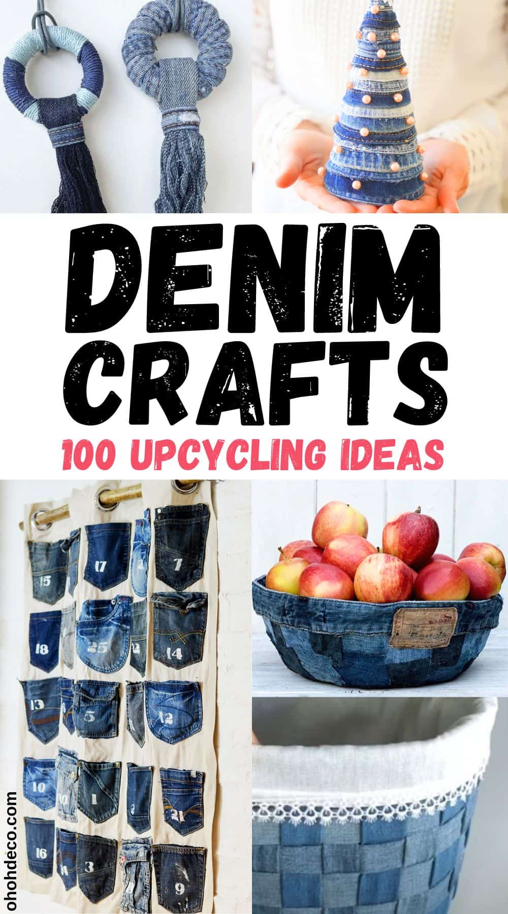 denim crafts 100 upcycling ideas