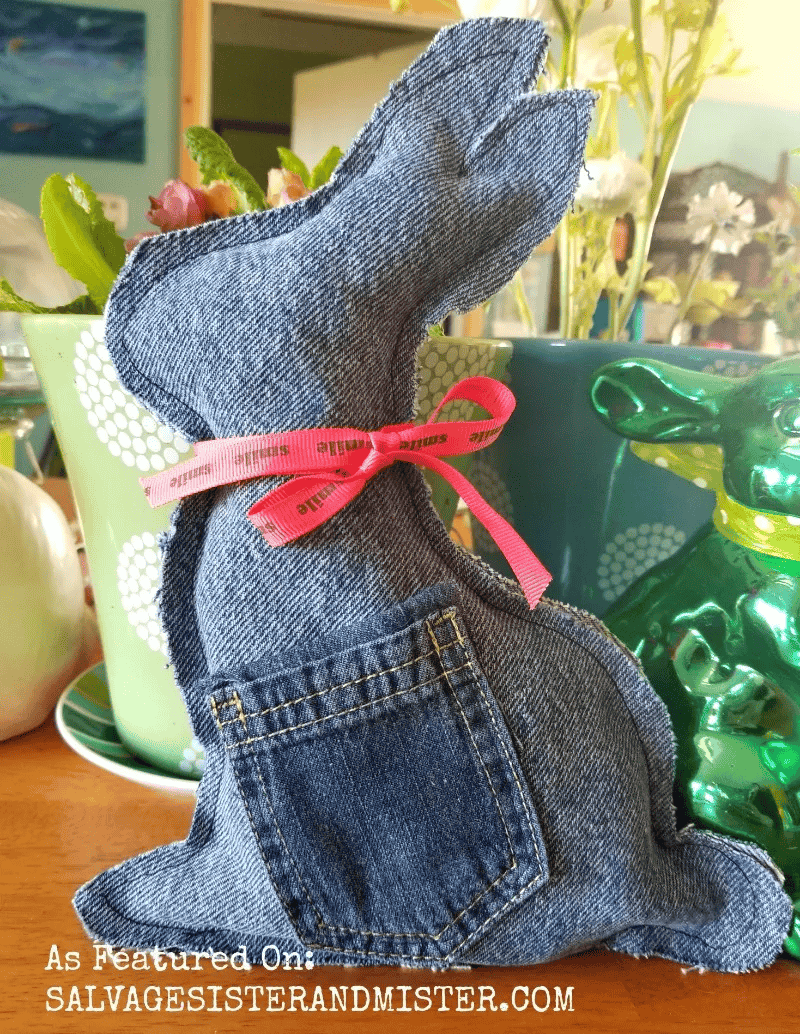 fabric easter bunny