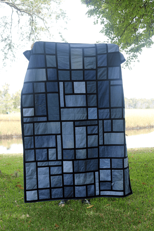 denim quilt idea