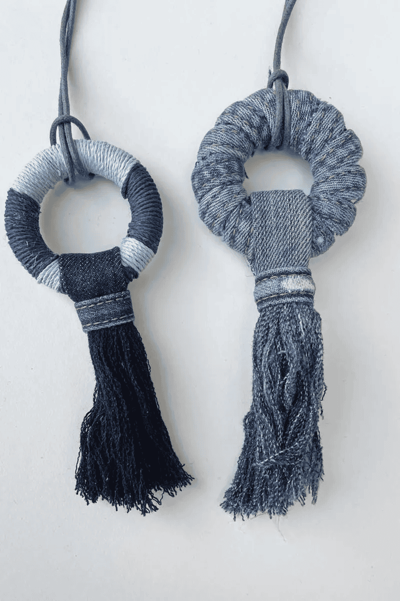 diy boho necklace