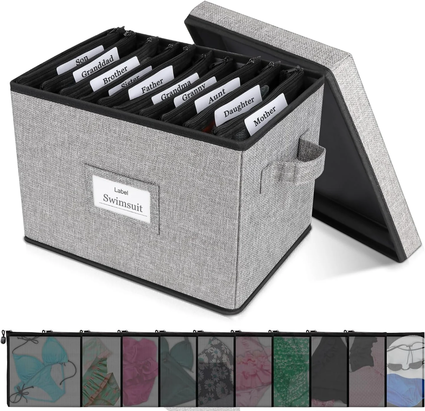 swimsuit box organizer