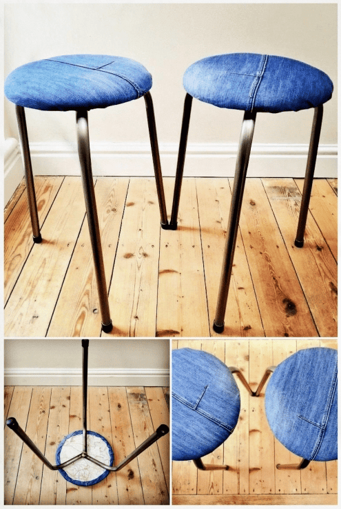 stool cover diy
