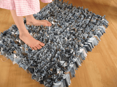 diy rag rug 