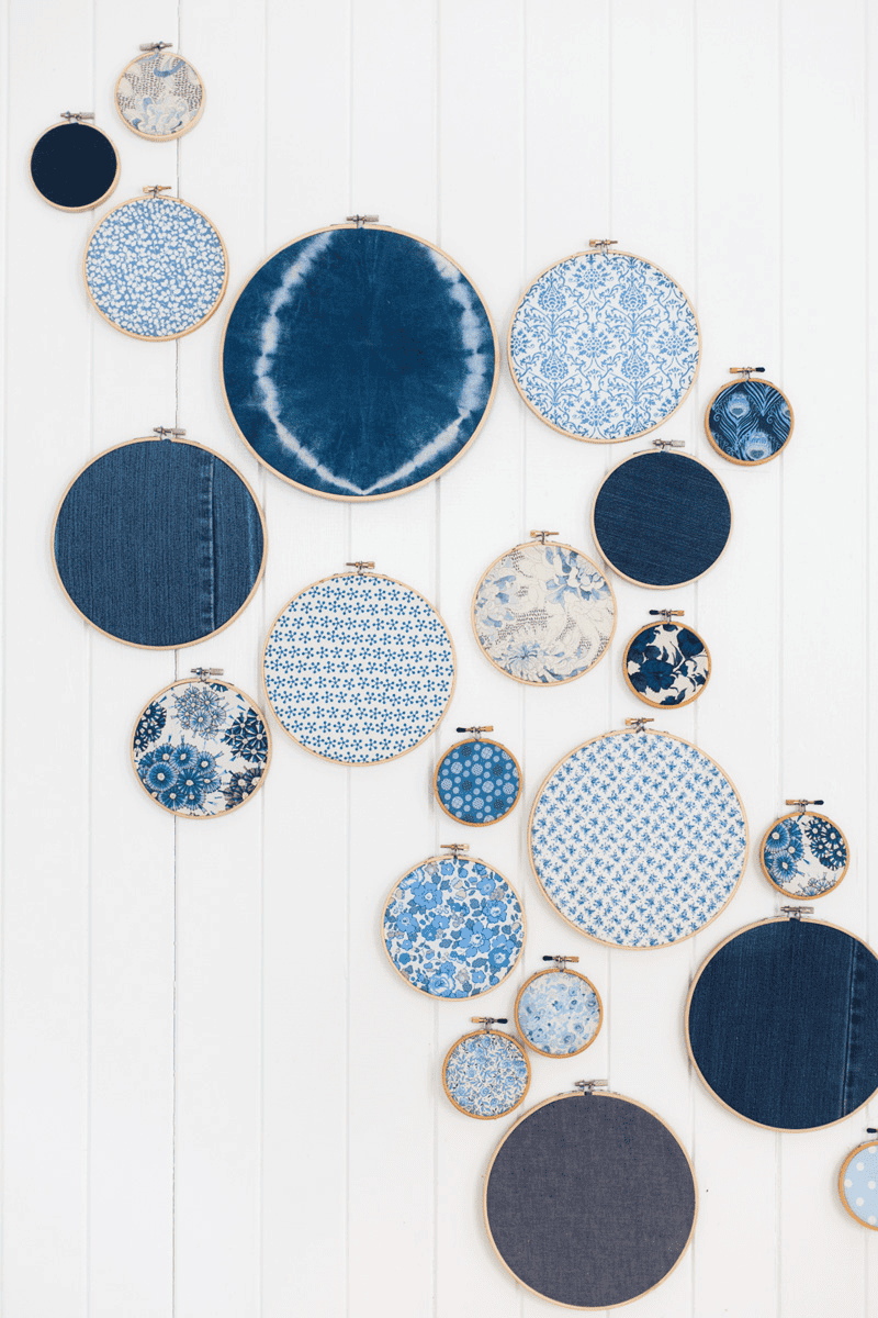 denim wall decor