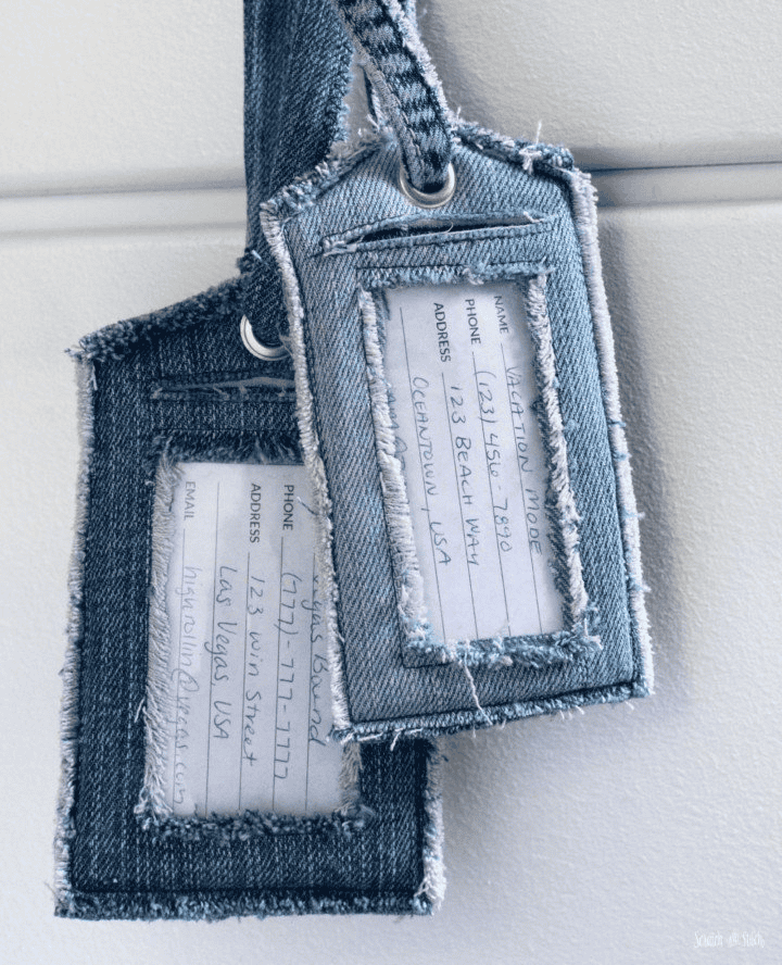 diy luggage tags
