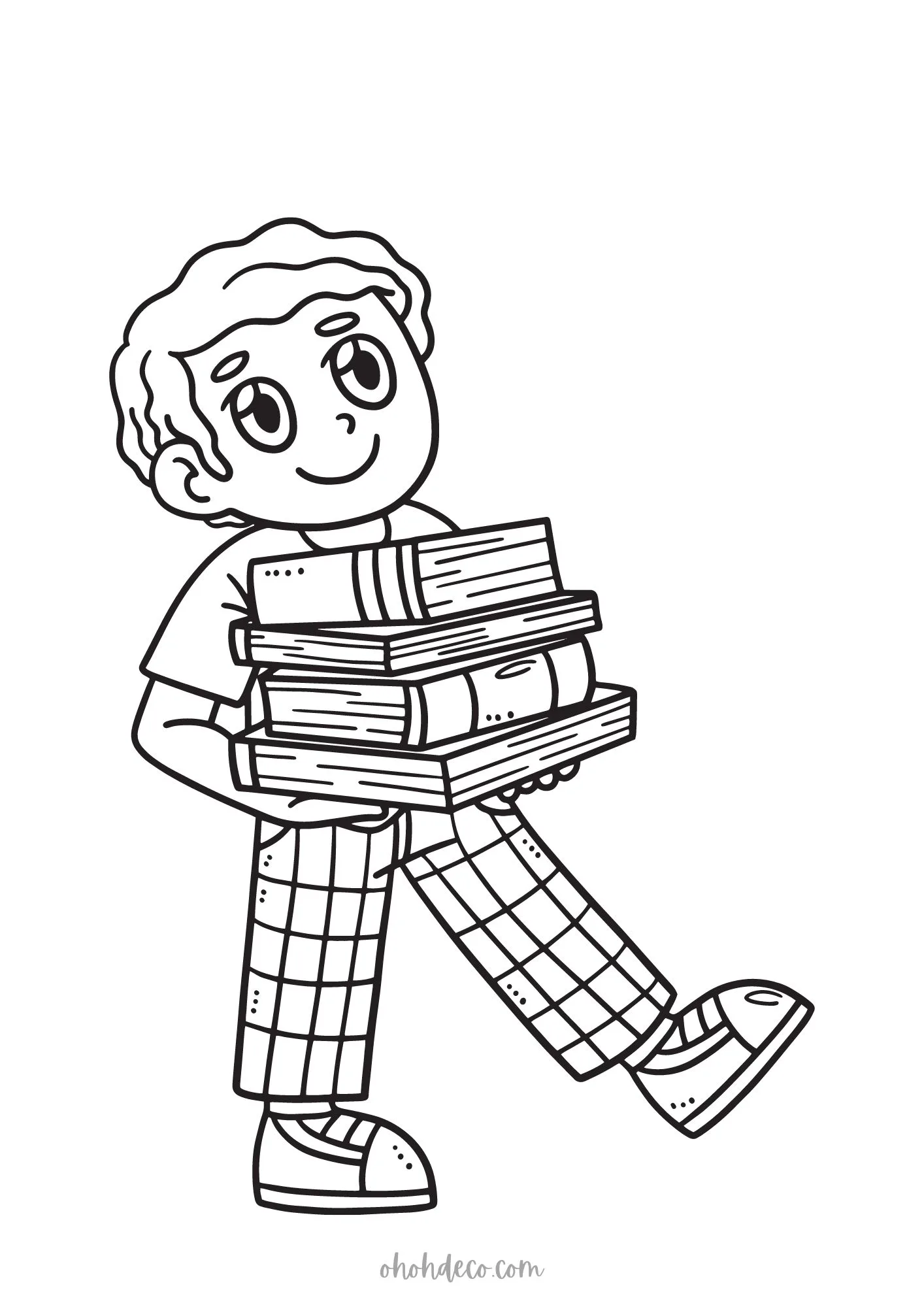 back-to-school coloring page free