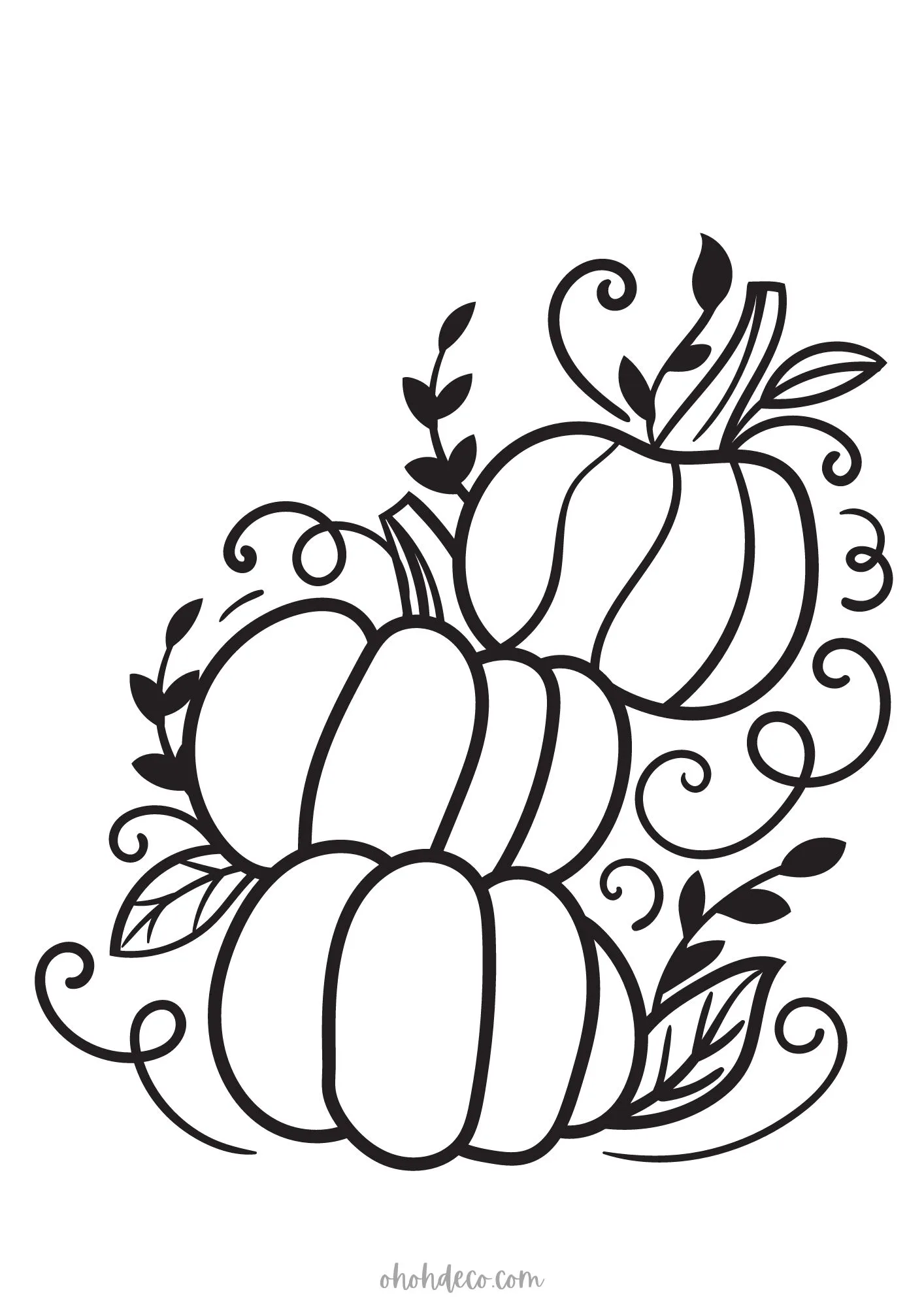 pumpkin coloring pages