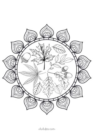 sunflower mandala