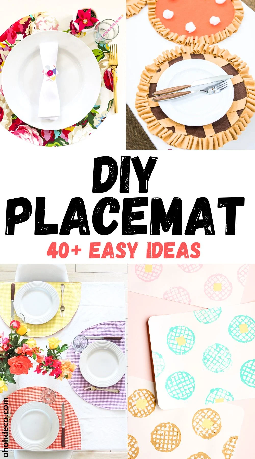 diy placemat ideas