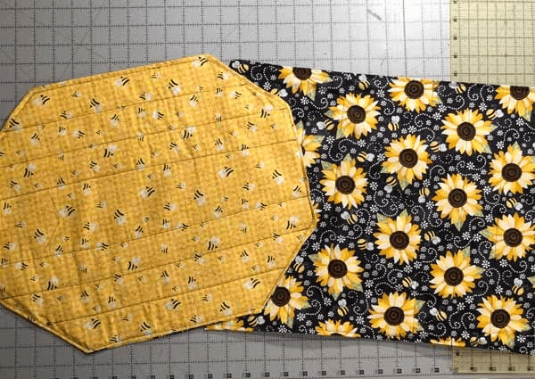 simple quilted placemat