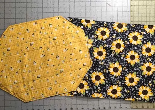 simple quilted placemat