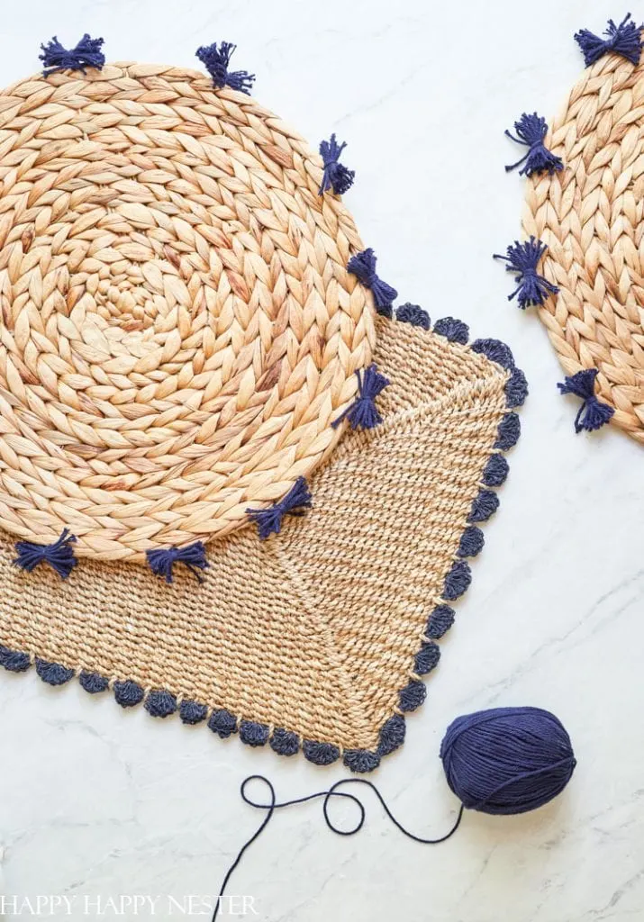 diy boho placemat