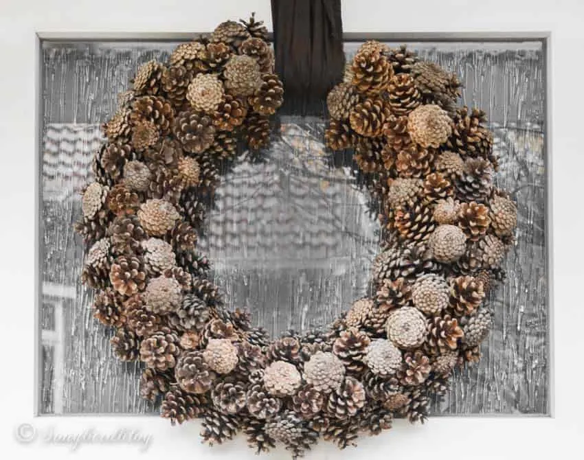 pine cone wreath