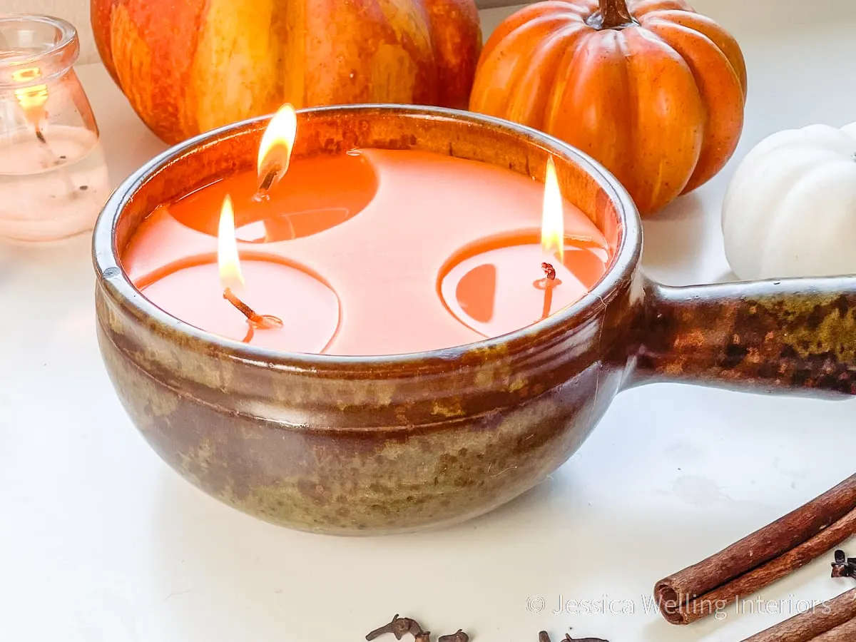 pumpkin candle diy