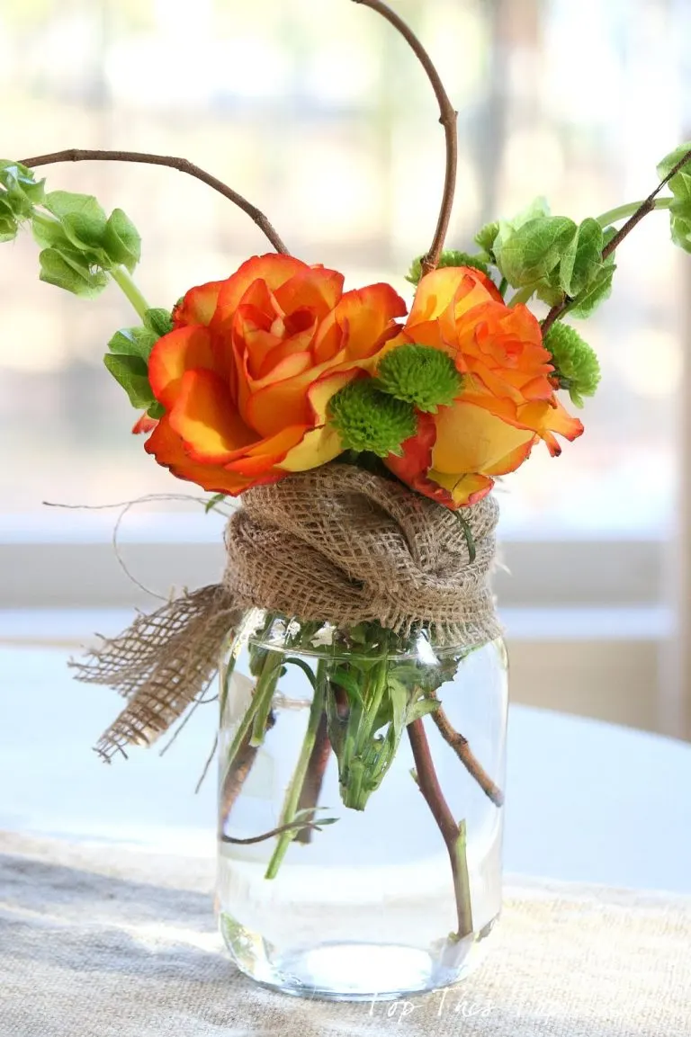autumn flower bouquet