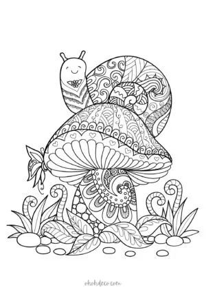 mushroom mandala