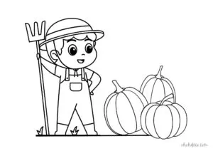 pumpkin coloring page