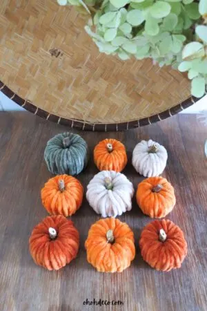 toilet paper roll pumpkins DIY 5 - Ohoh deco