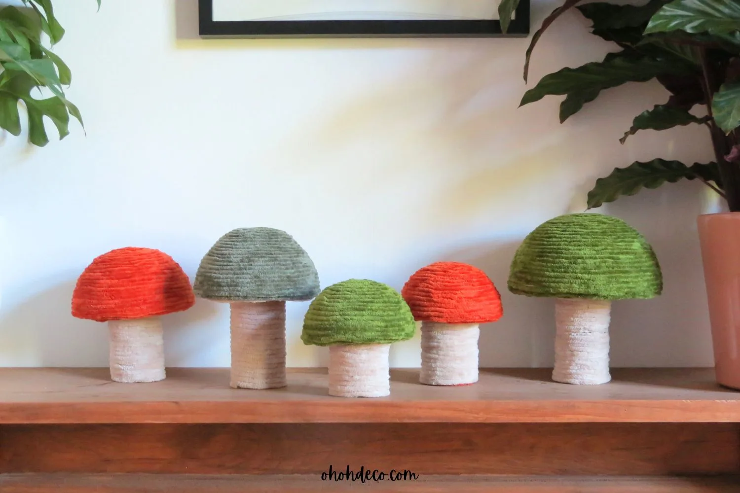 diy mushroom decorations