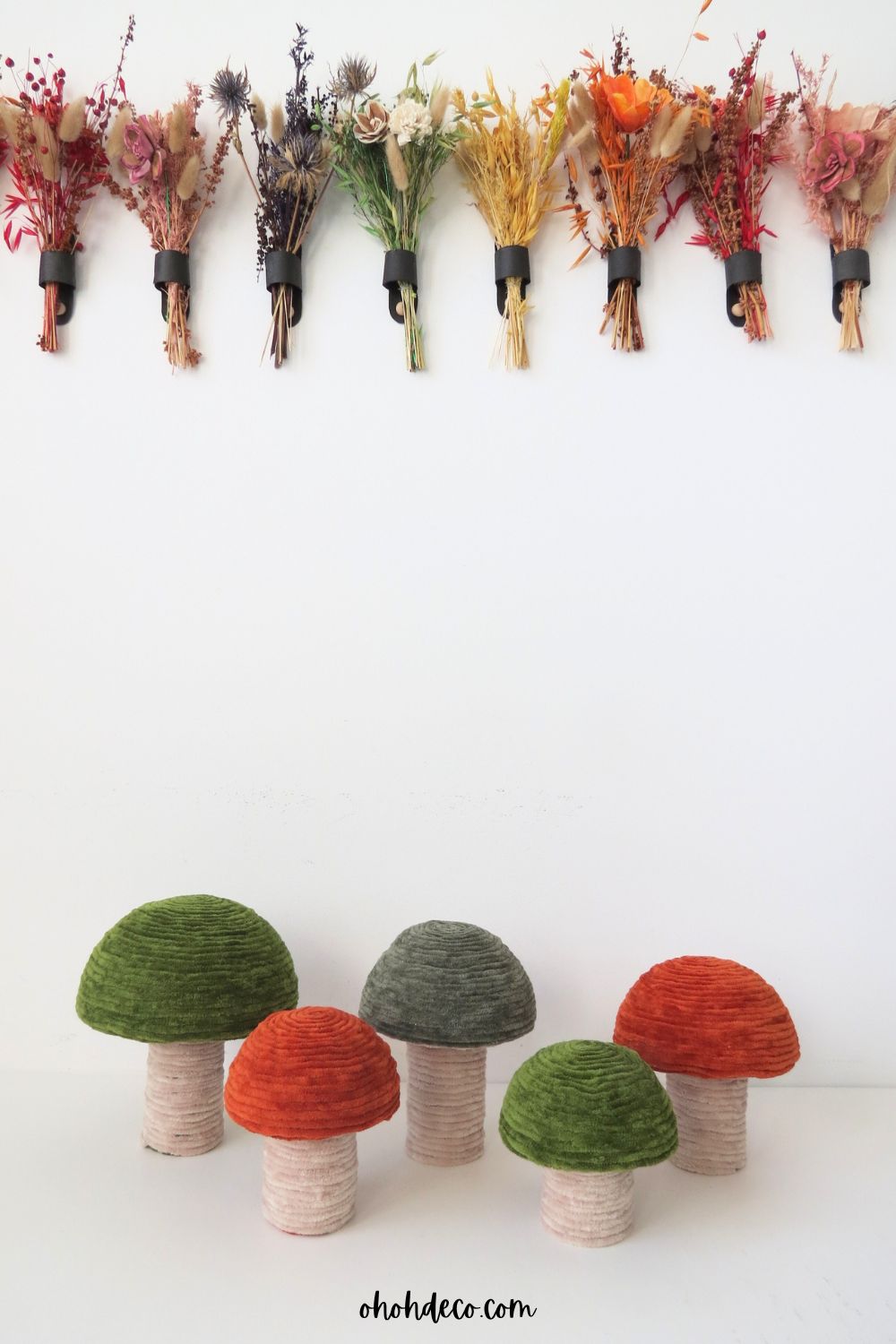 diy mushroom decorations