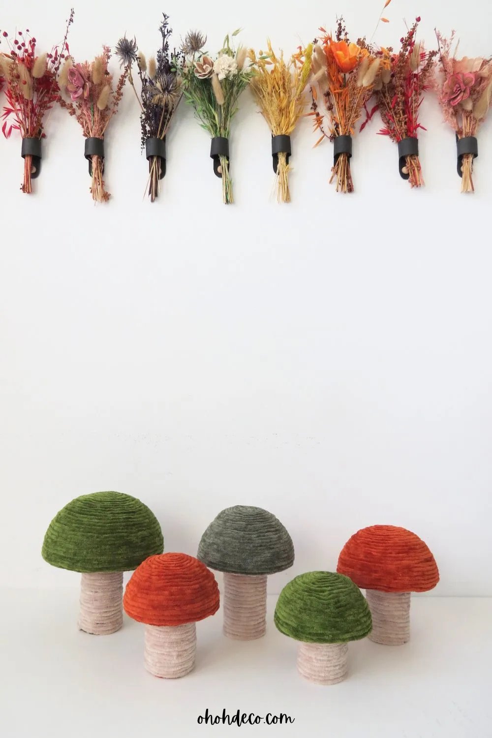 diy mushroom decorations