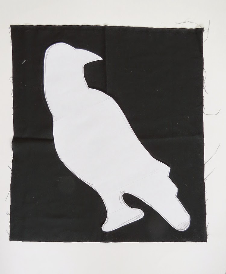 raven pillow diy
