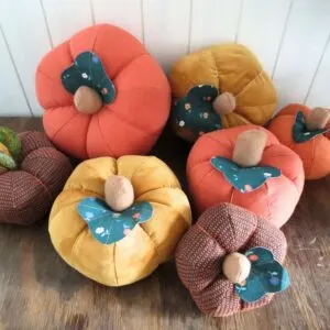 fabric pumpkin pattern