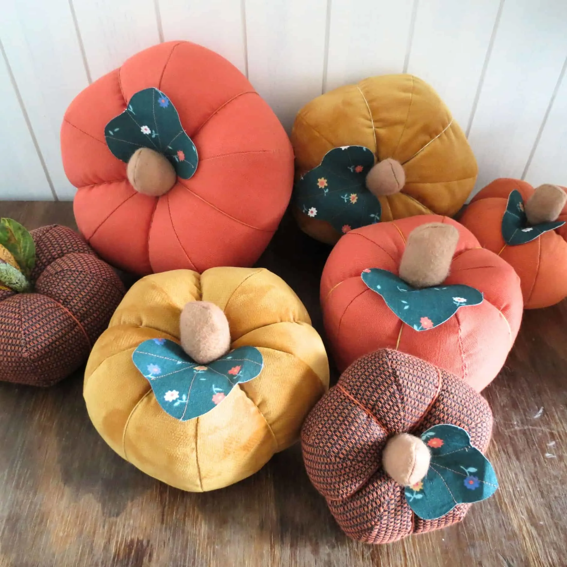 fabric pumpkin pattern