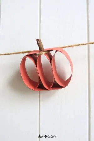 pumpkin garland diy