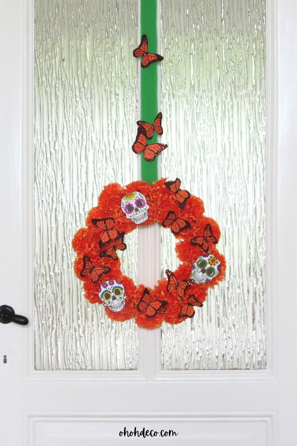 dia de muertos wreath