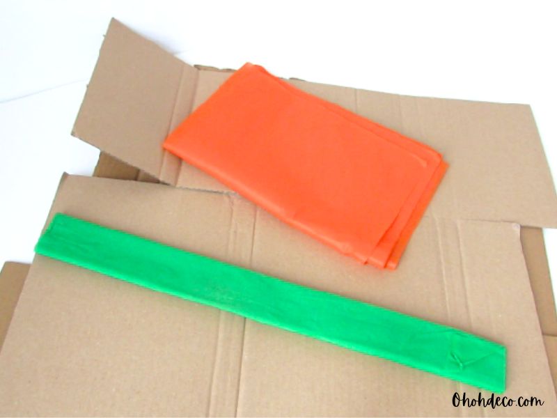 cardboard and paper