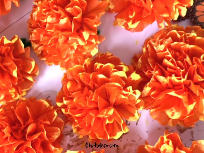How to Create Realistic Tissue Paper Marigolds How to Create Realistic Tissue Paper Marigolds