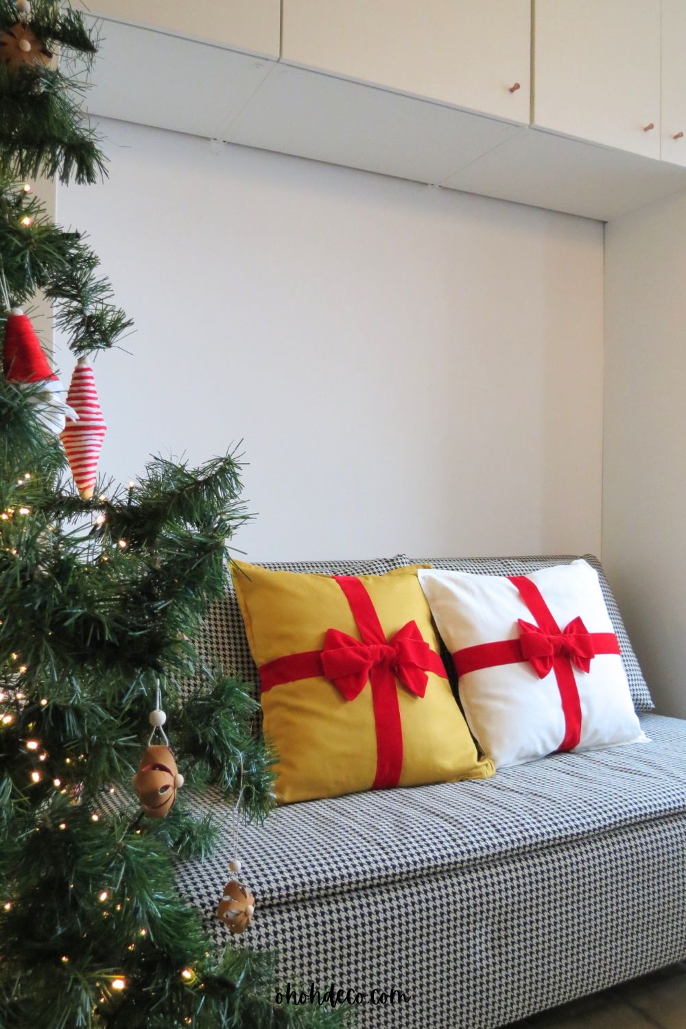 Solo haz almohadas navideñas
