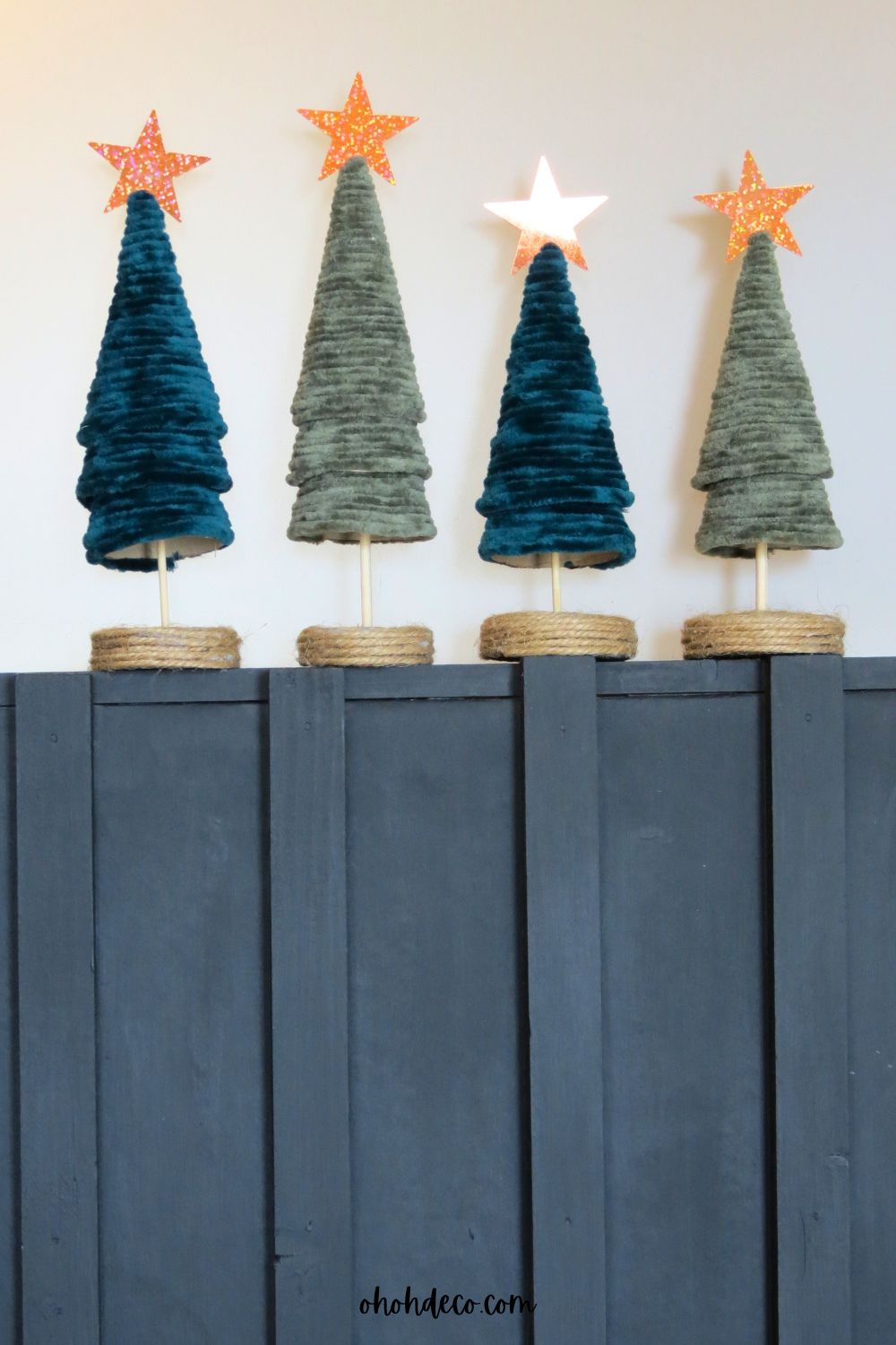 diy mini christmas tree