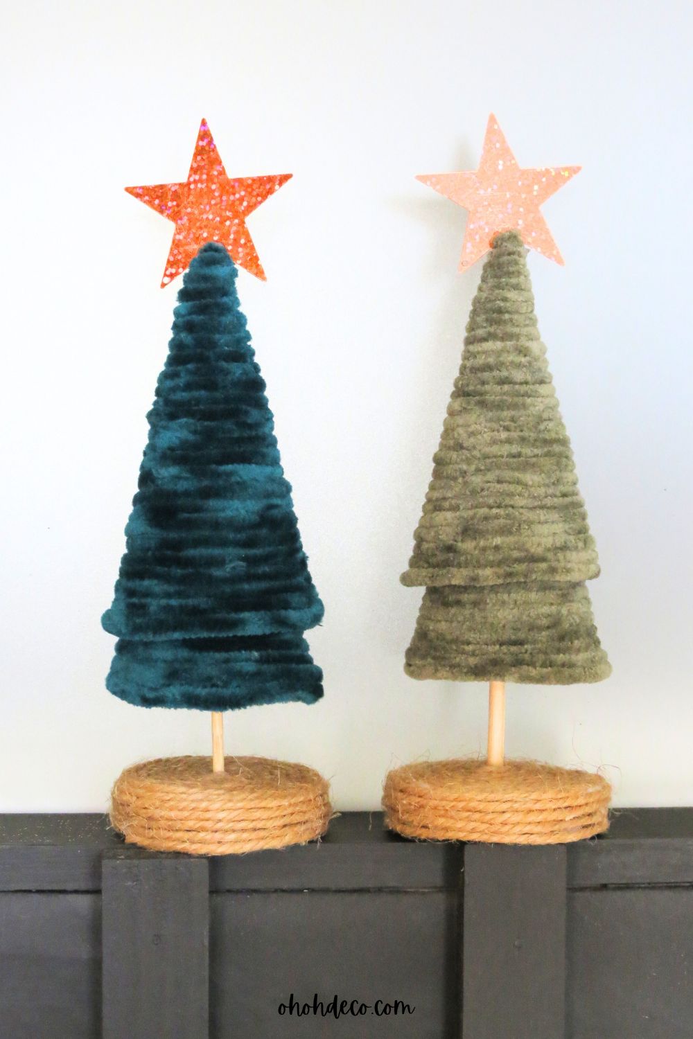 diy mini christmas tree