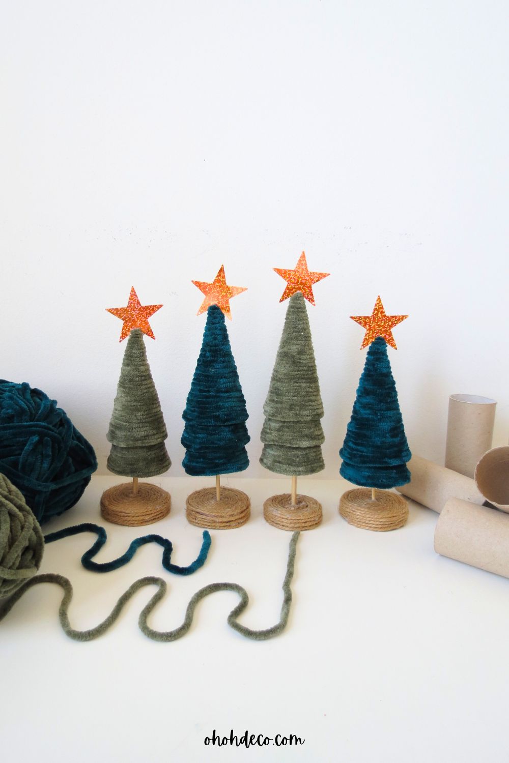 easy to make mini christmas tree