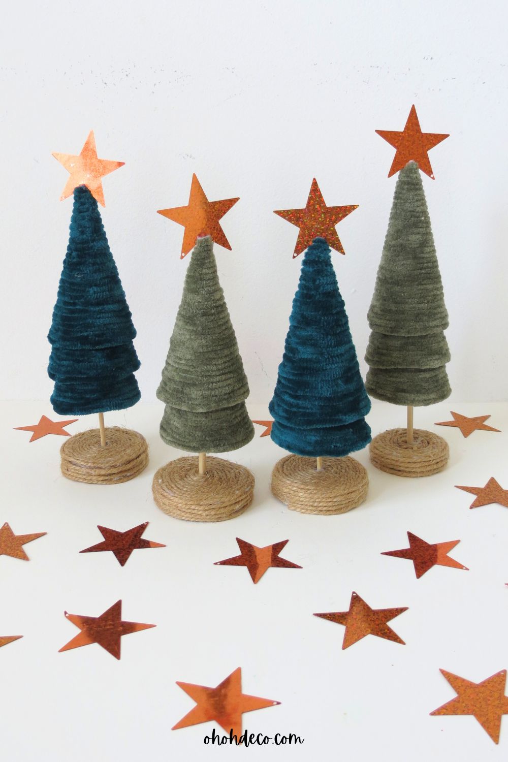 how to make mini christmas tree