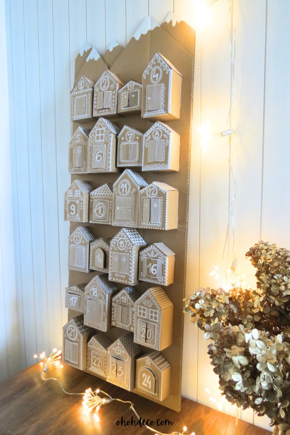 make your own advent calendar