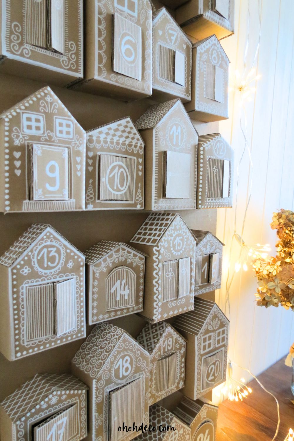 make your own advent calendar