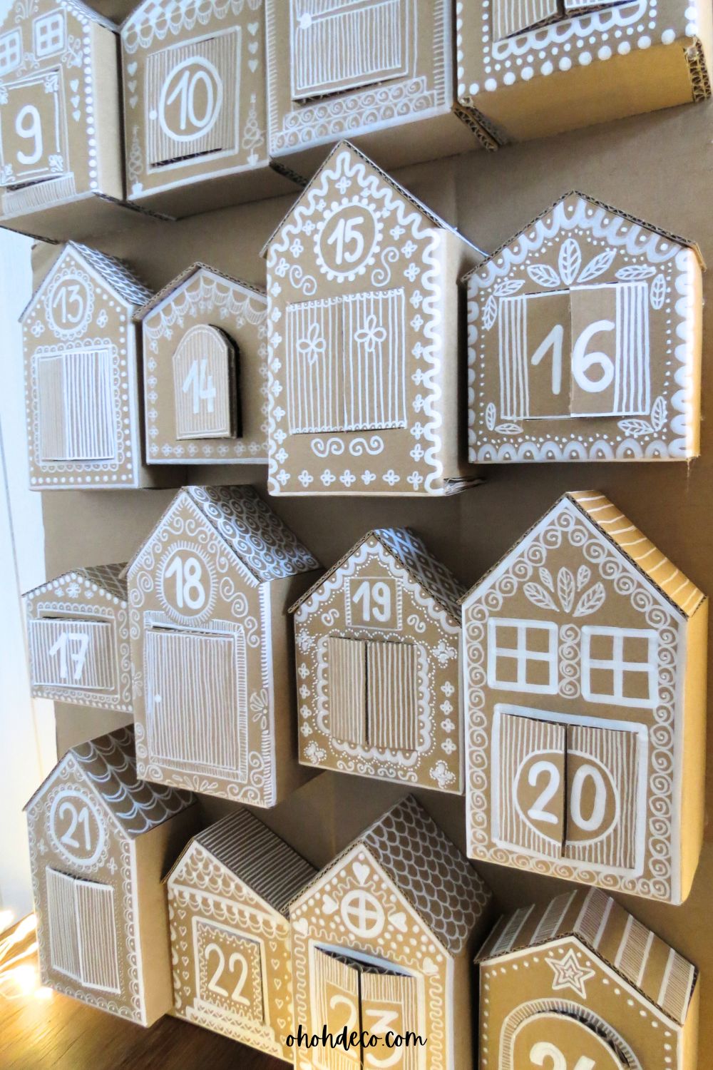 make your own advent calendar