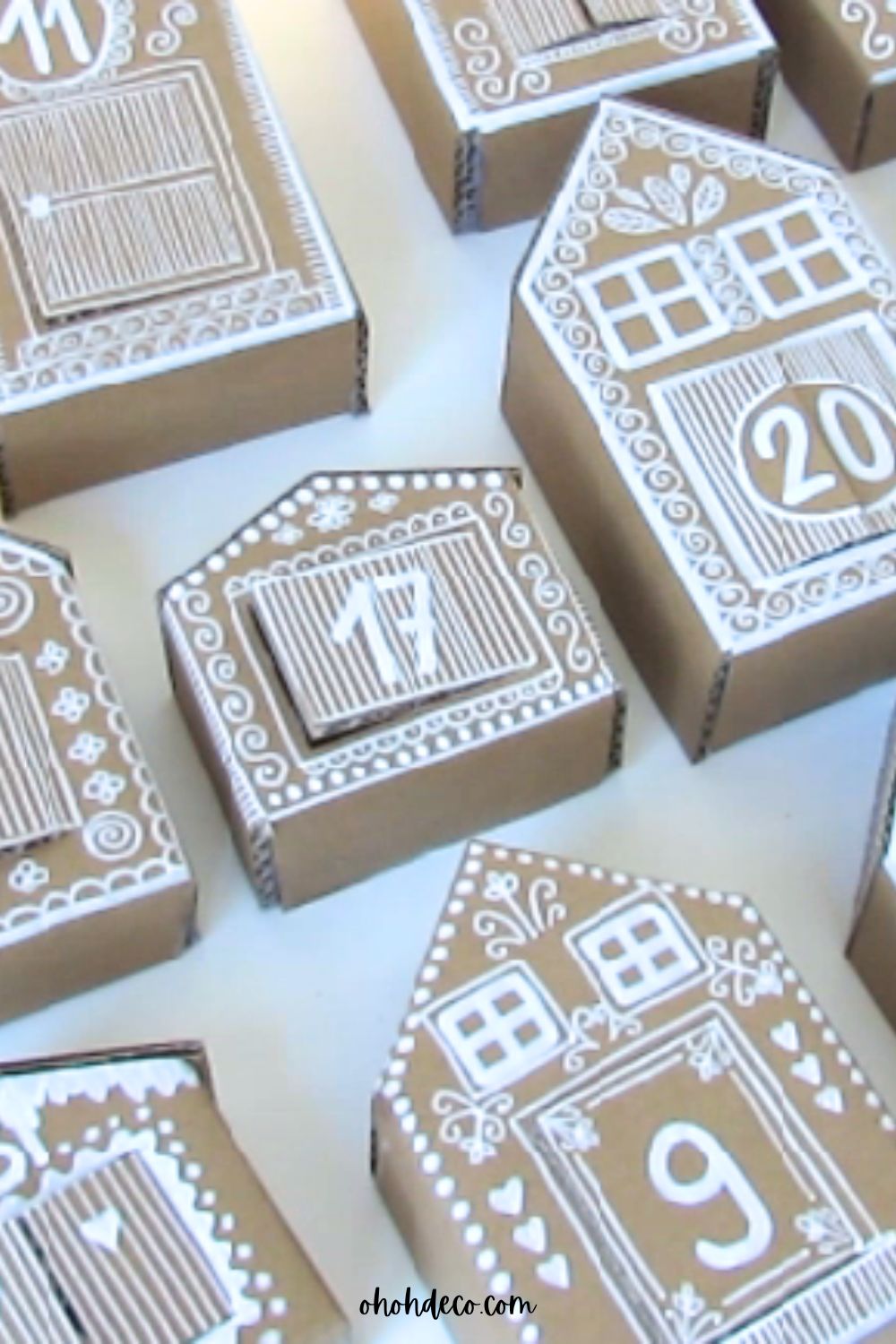 create a christmas advent calendar