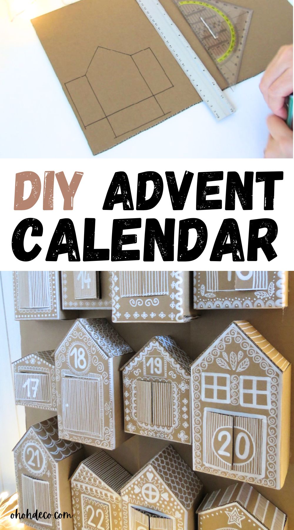make your own advent calendar