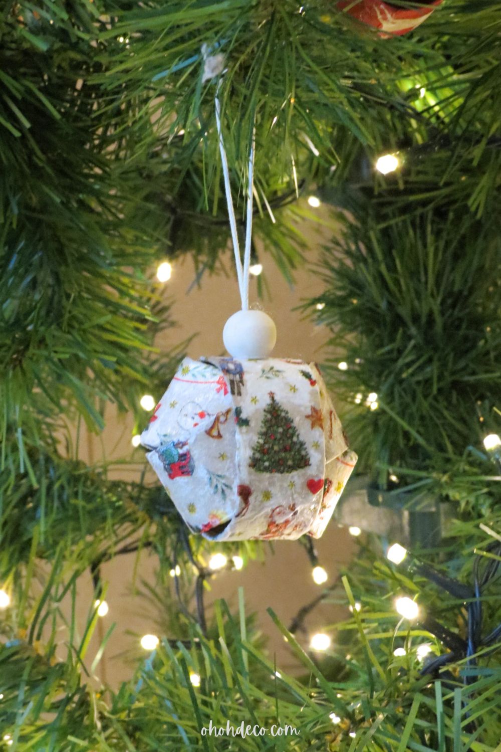 Para hacer decoraciones navideñas antiguas