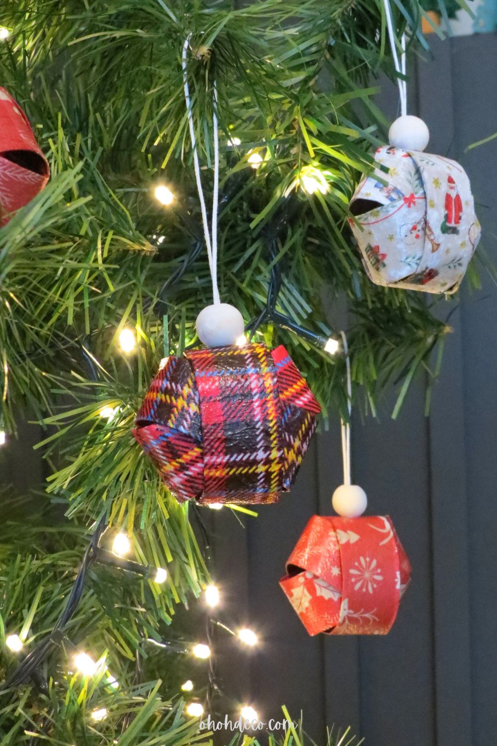 Para hacer decoraciones navideñas antiguas