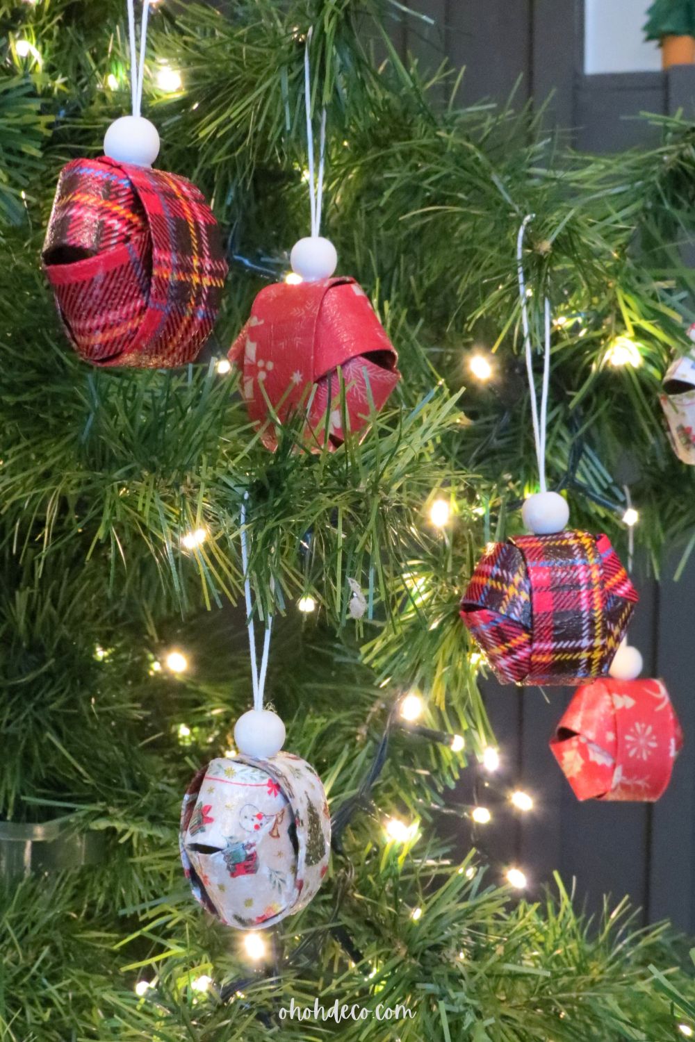 Para hacer decoraciones navideñas simples