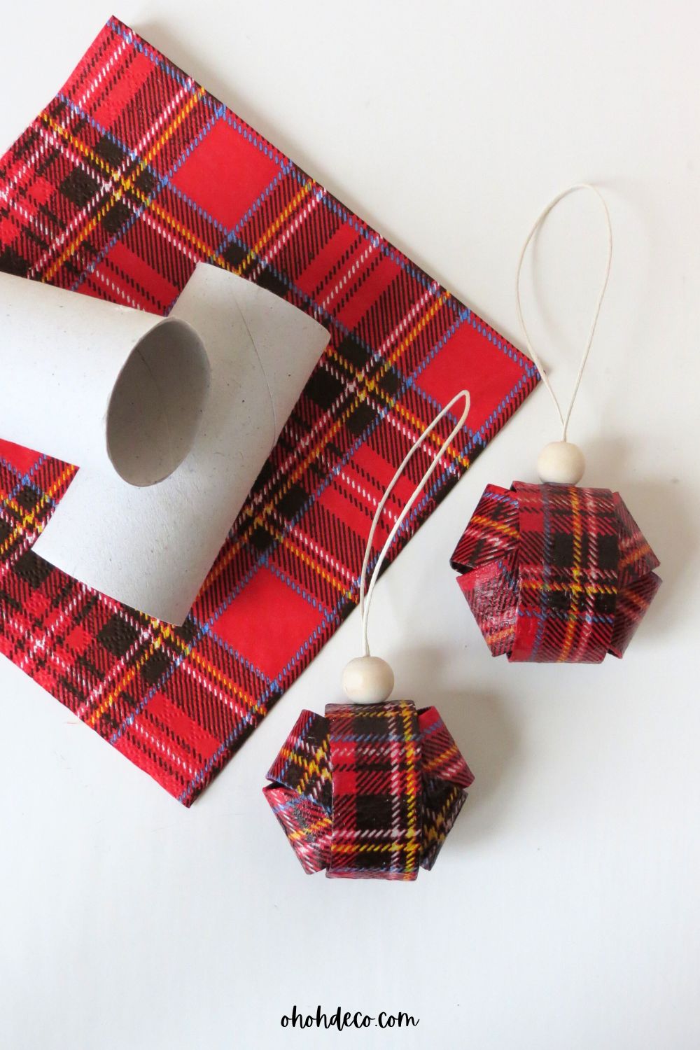 Para hacer servilletas de papel viejas decoraciones navideñas con moda