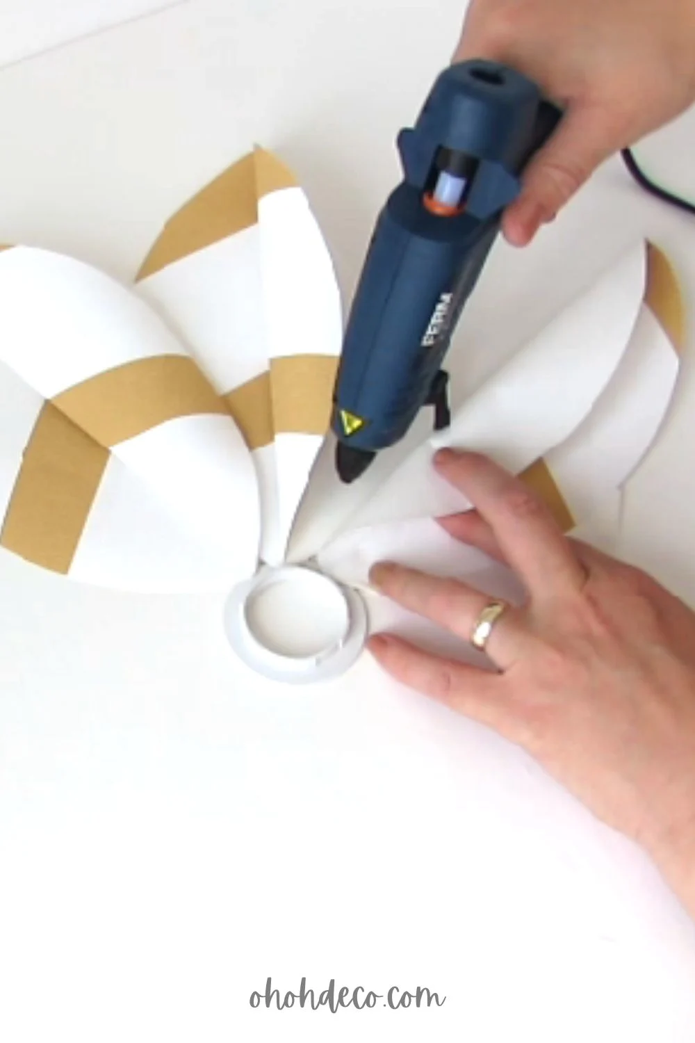 make a paper lampshade